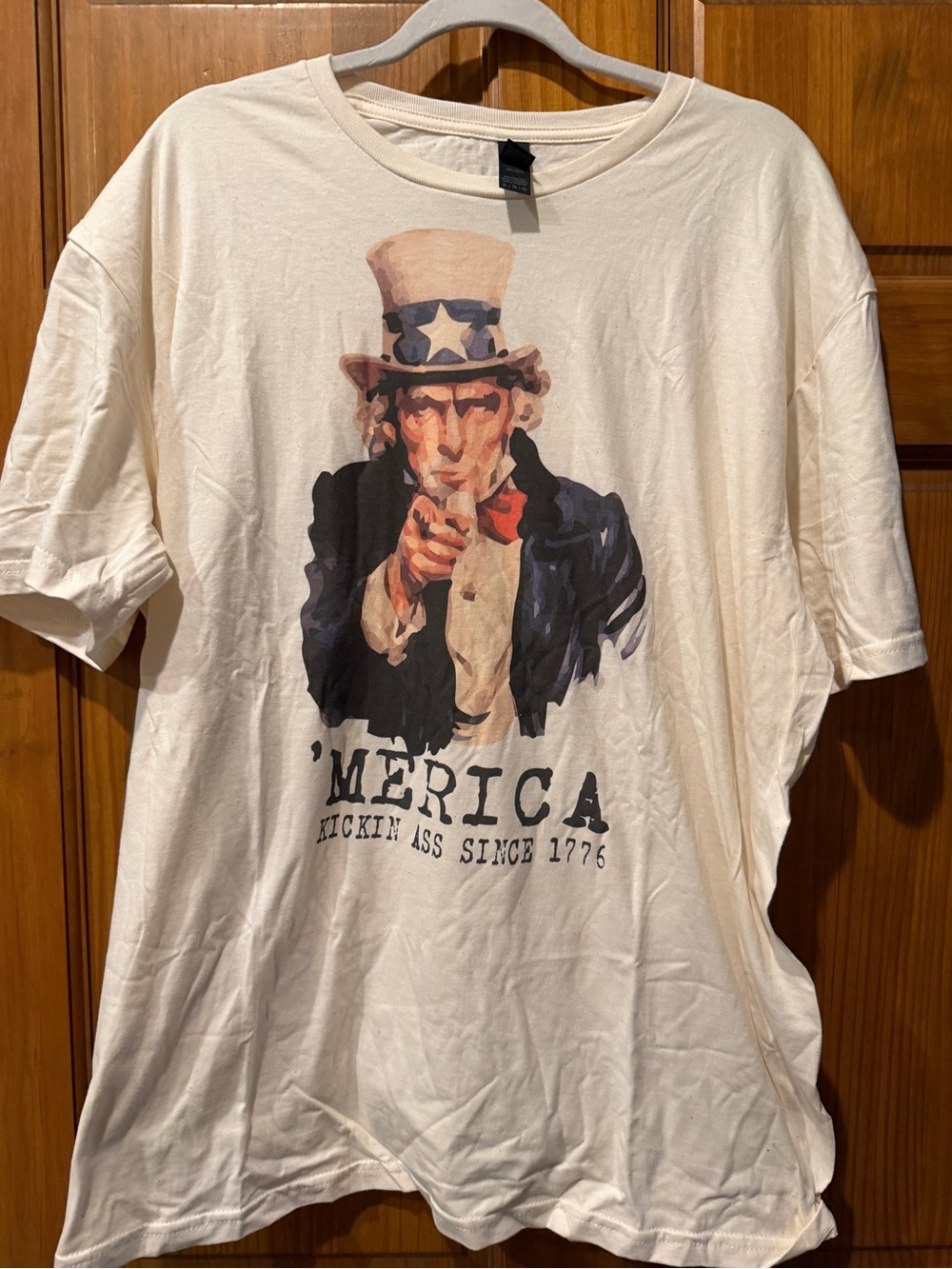 NWOT! Sz Xl Gildan Graphic Uncle Sam Pointing patriotic USA 🇺🇸 Tee